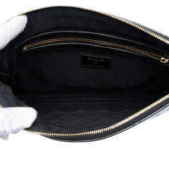 Chanel Medium Quilted Patent O Case Clutch