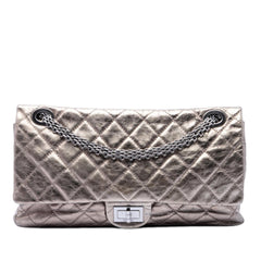 Chanel Metallic Aged Calfskin Reissue 2.55 Double Flap 227