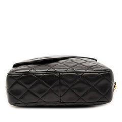 Chanel Mini CC Quilted Lambskin Tassel Camera Bag