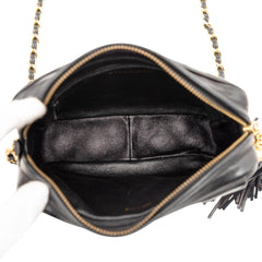 Chanel Mini CC Quilted Lambskin Tassel Camera Bag