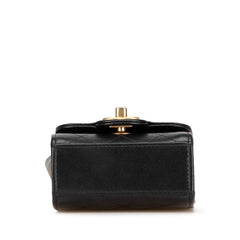 Chanel Mini Goatskin Chic Pearls Clutch On Chain