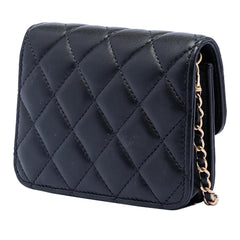 Chanel Mini Lambskin Pearl Crush Clutch with Chain