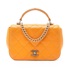 Chanel Mini Quilted Caviar Carry Around Flap