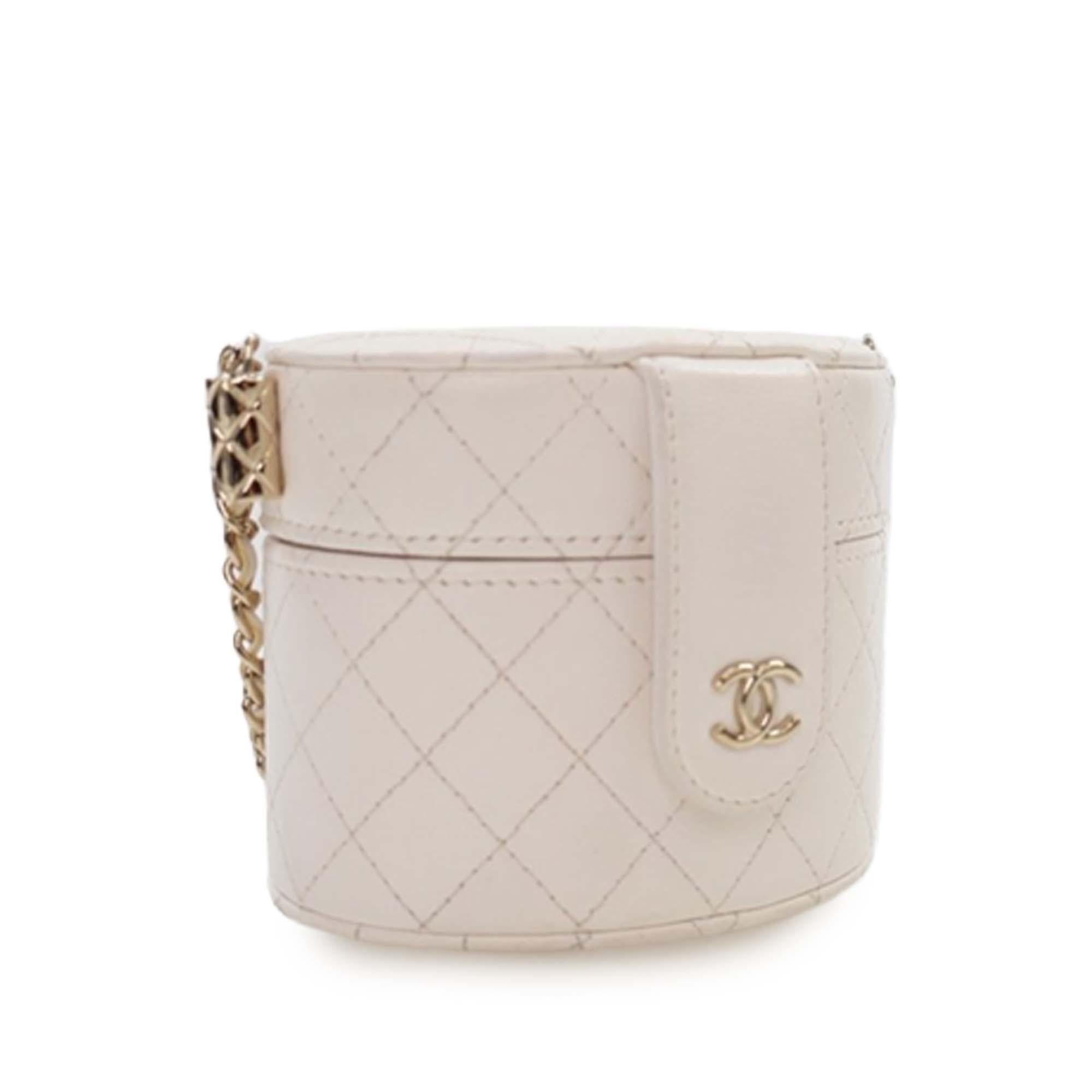 Chanel Mini Quilted Lambskin CC Allure Vanity Case