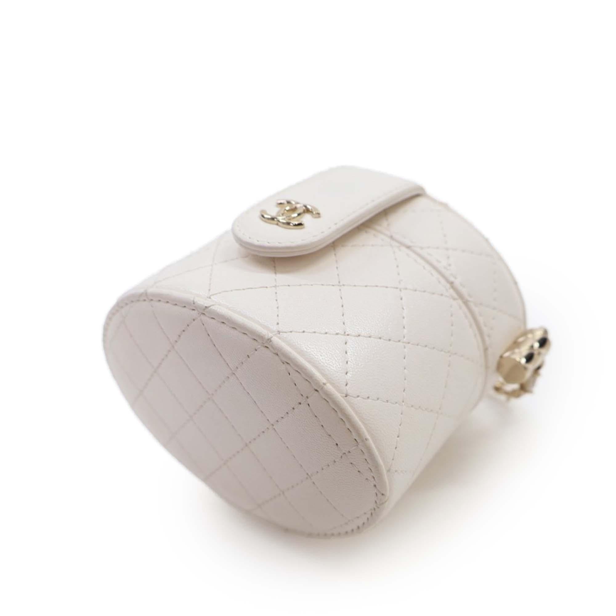 Chanel Mini Quilted Lambskin CC Allure Vanity Case
