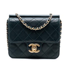 Chanel Mini Quilted Lambskin Crossing Times Flap