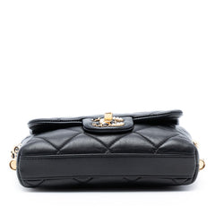 Chanel Mini Quilted Lambskin Crush on Chains Flap