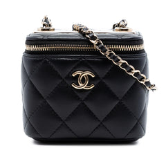 Chanel Mini Quilted Lambskin Trendy CC Vanity Case
