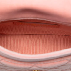 Chanel Mini Quilted Velvet Double Frame Flap