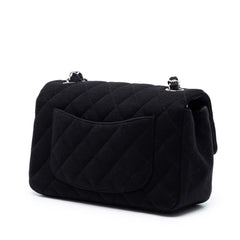 Chanel Mini Rectangular Classic Jersey Single Flap