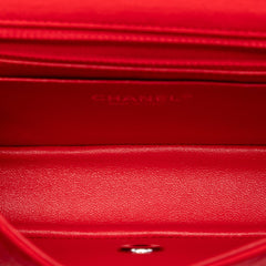Chanel Mini Rectangular Classic Jersey Single Flap