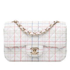 Chanel Mini Rectangular Classic Printed Calfskin Single Flap