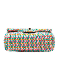 Chanel Mini Rectangular Classic Tweed Single Flap