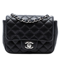 Chanel Mini Square Classic Lambskin Single Flap
