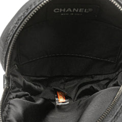 Chanel New Travel Line Nylon Round Pouch