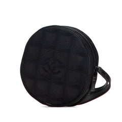 Chanel New Travel Line Nylon Round Pouch