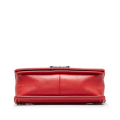 Chanel Old Medium Calfskin Double Stitch Boy Flap