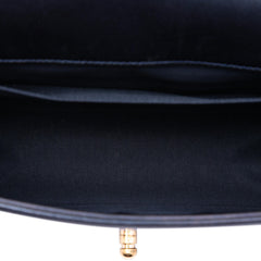 Chanel Old Medium Lambskin Embossed Cube Boy Flap