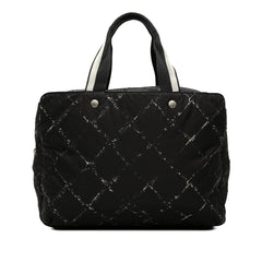 Chanel Old Travel Line Nylon Handbag