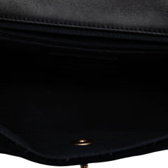 Chanel Paris Cosmopolite Medium Velvet and Metallic Lambskin Flap