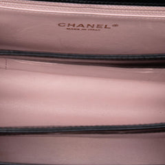 Chanel Paris Cosmopolite Mini Aged Calfskin Straight Lined Flap