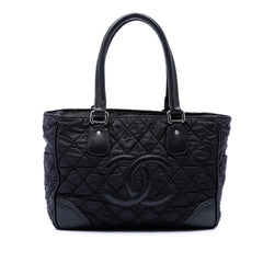 Chanel Paris New York Quilted Nylon Tote