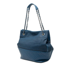 Chanel Perforated Calfskin Up In The Air North South Tote