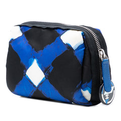 Chanel Printed Nylon Airlines Pouch