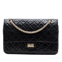 Chanel Quilted Aged Calfskin Reissue 2.55 Double Flap 226