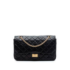 Chanel Quilted Aged Calfskin Reissue 2.55 Double Flap 227
