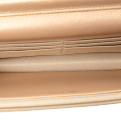 Chanel Quilted Aged Calfskin Reissue 2.55 Lucky Charms Wallet On Chain