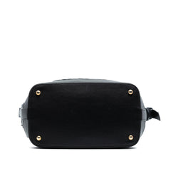 Chanel Quilted Aged Calfskin and Tweed Casual Style Hobo