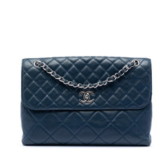 Chanel Quilted Calfskin In The Business Flap