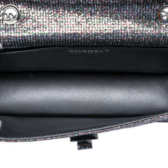 Chanel Quilted Glitter Canvas Reissue 2.55 Flap