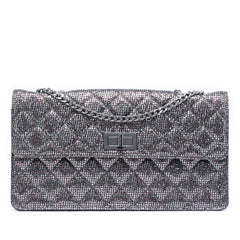 Chanel Quilted Glitter Canvas Reissue 2.55 Flap