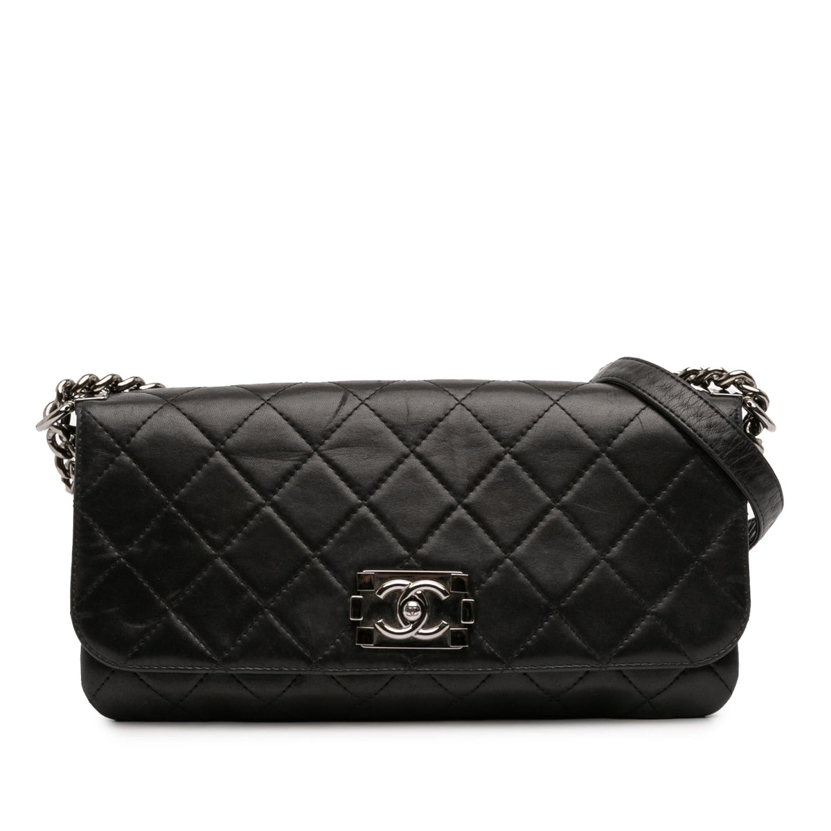 Chanel Quilted Lambskin Boy Accordion Flap