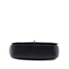 Chanel Quilted Lambskin Braided Saddle Flap