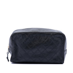 Chanel Quilted Lambskin Cosmetic Pouch