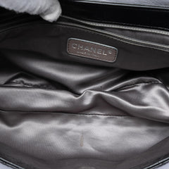 Chanel Quilted Lambskin East West Mademoiselle Flap