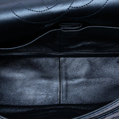 Chanel Quilted Metallic Aged Calfskin Reissue 2.55 Double Flap 226