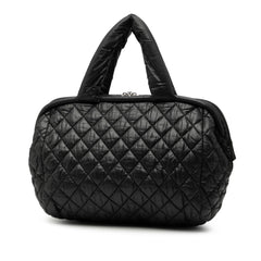 Chanel Quilted Nylon Coco Cocoon Bowling Bag