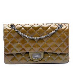 Chanel Quilted Patent Reissue 2.55 Double Flap 227