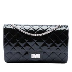 Chanel Quilted Patent Reissue 2.55 Double Flap 227