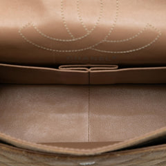 Chanel Reissue 2.55 Aged Metallic Calfskin Double Flap 227