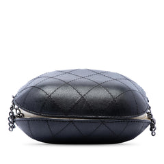 Chanel Small Bicolor Quilted Calfskin Gabrielle Bucket Bag