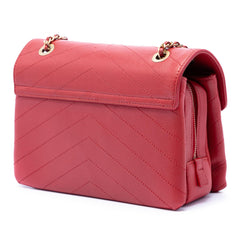 Chanel Small CC Chevron Calfskin Envelope Flap