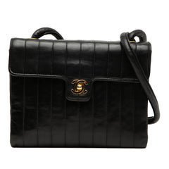 Chanel Small CC Vertical Quilted Lambskin Single Flap