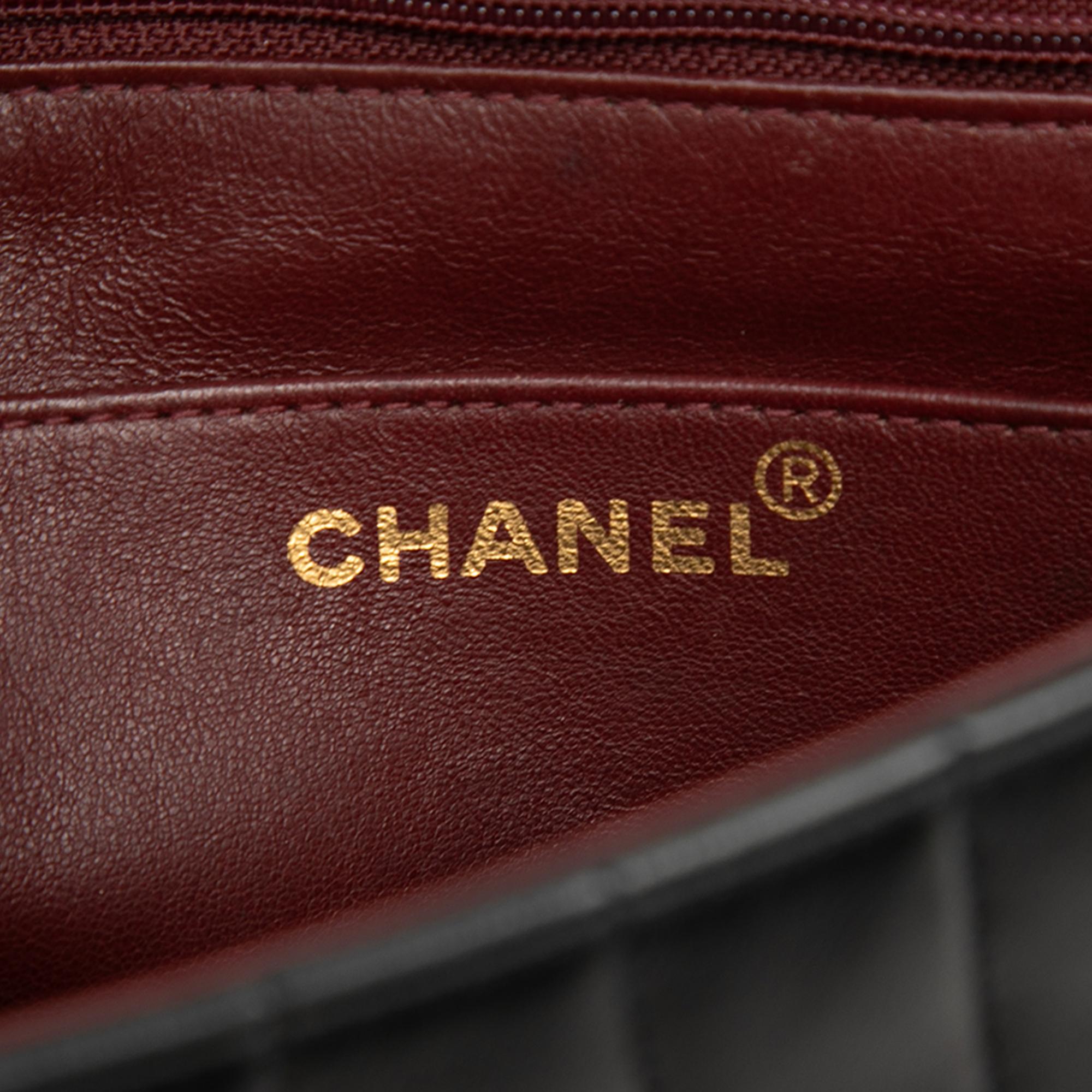 Chanel Small CC Vertical Quilted Lambskin Single Flap