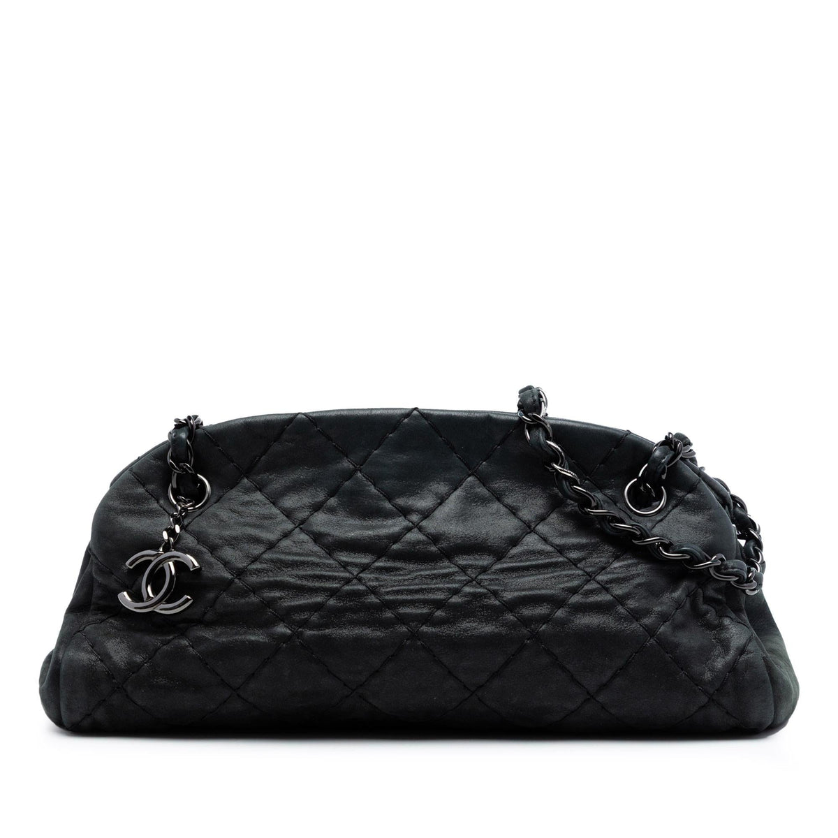 Chanel Small Calfskin Just Mademoiselle Bowling Bag