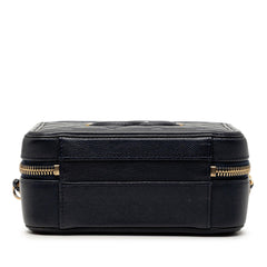 Chanel Small Caviar CC Filigree Vanity Case